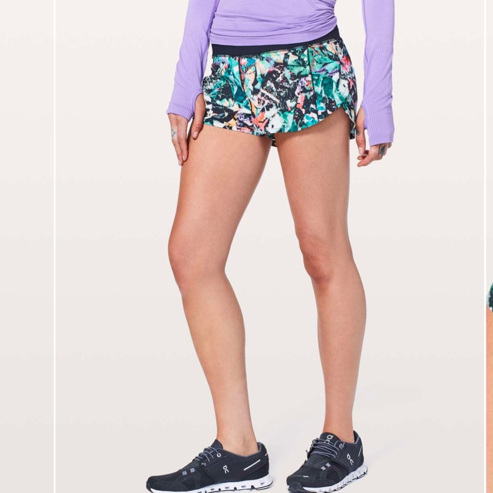 Lululemon Speed Up Short size 4 with a 2.5" inch inseam